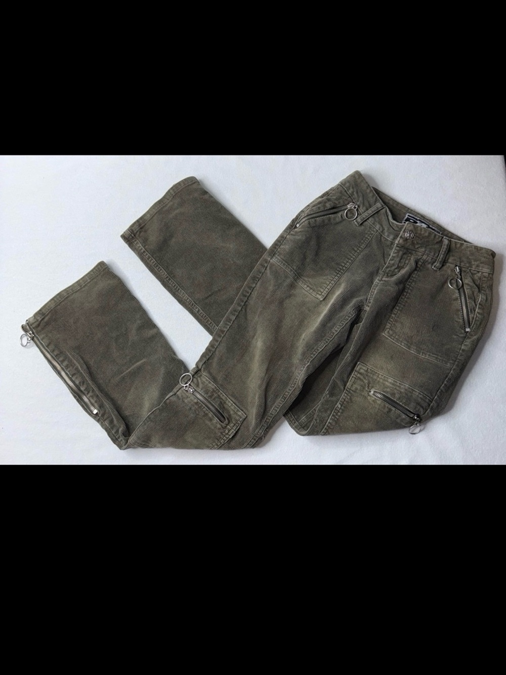 Y2K cargo corduroy pants